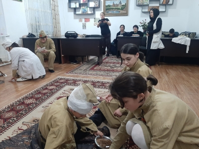 Воспитанникам Детского дома №7 г. Избербаша рассказали о содержащих мужество и непоколебимую веру в победу письмах фронтовиков в период Великой Отечественной войны